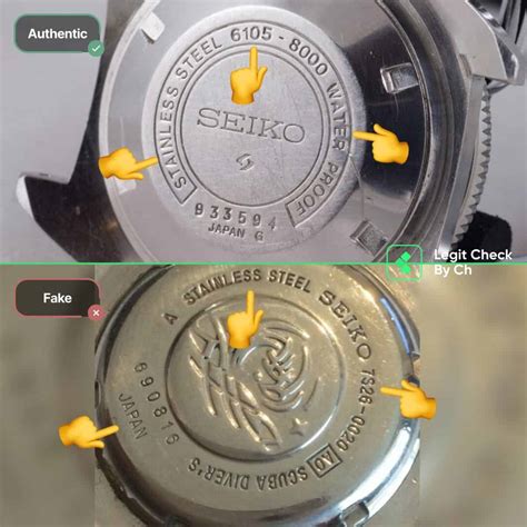 seiko watch authenticity check|how to spot a seiko knockoff.